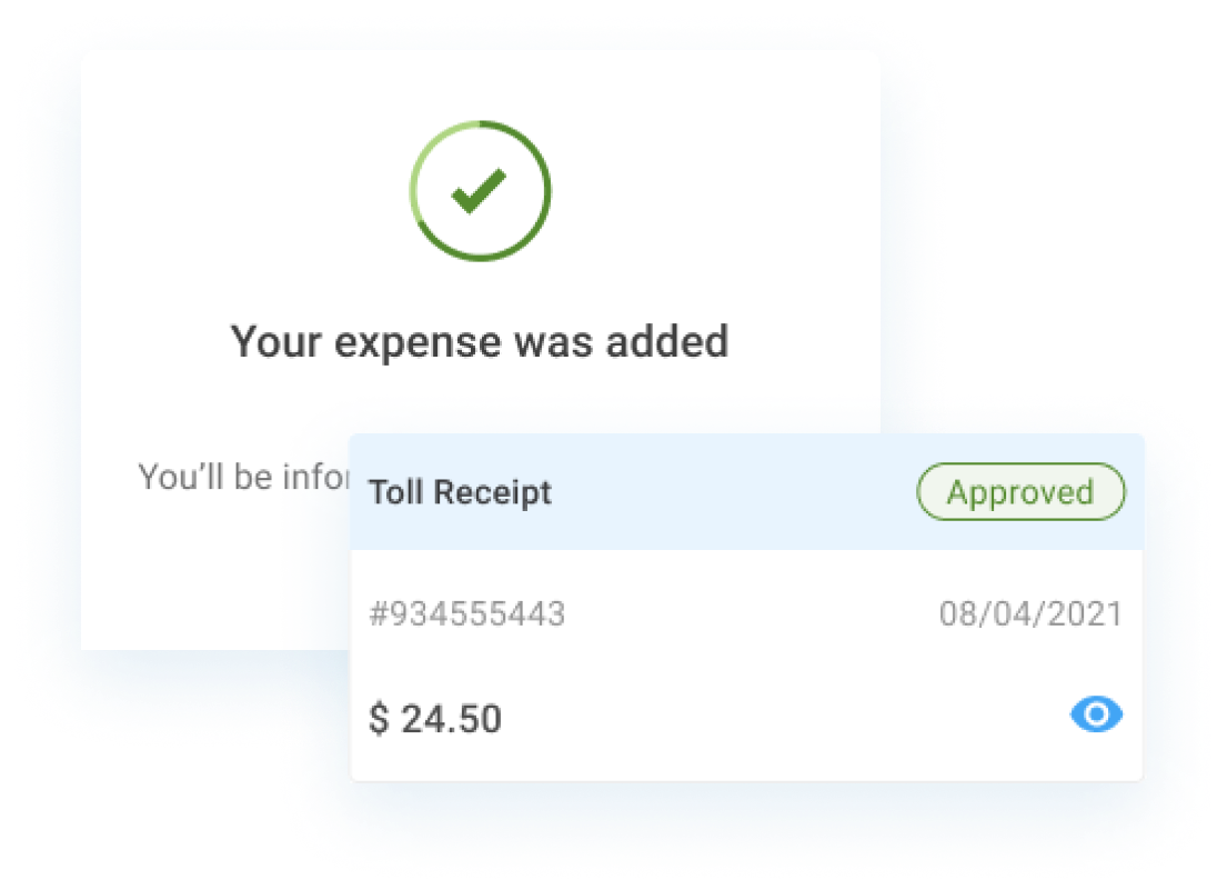 Document submission screenshot