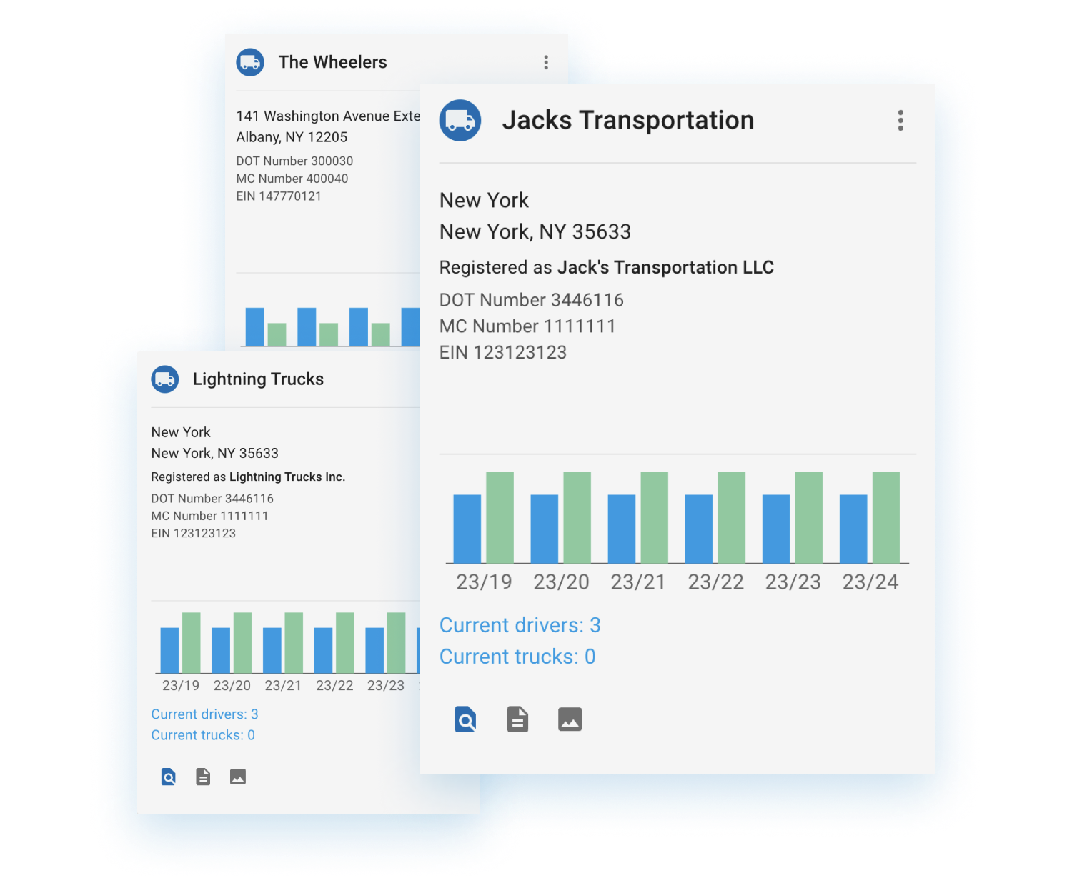 Multi company support screenshot